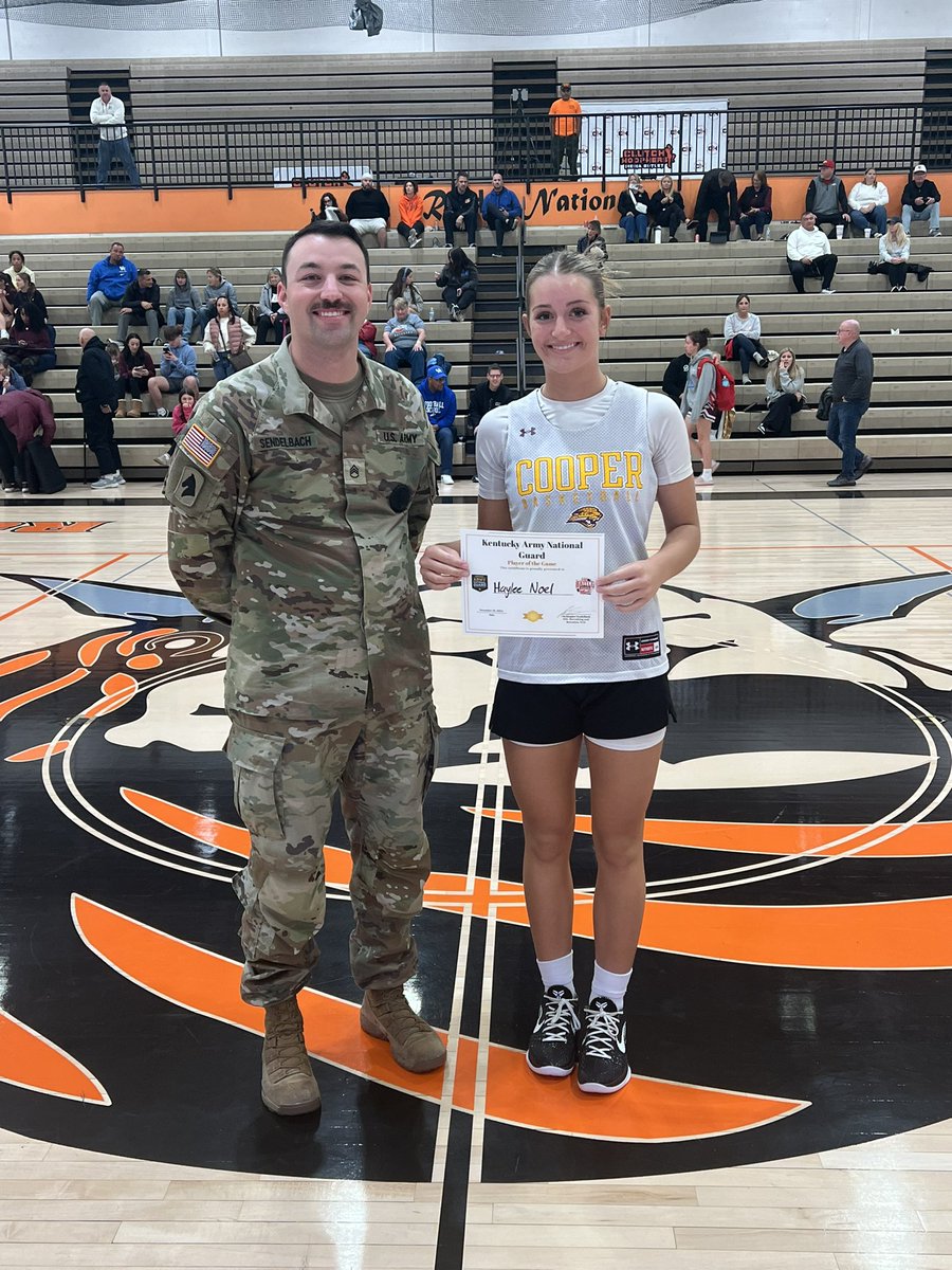 Game 7 players of the game <a href="/LebanonGBK/">Lebanon Lady Warriors</a> Ellie Horst and <a href="/CooperHSGirlsBB/">Cooper Jaguars</a> Haylee Noel
