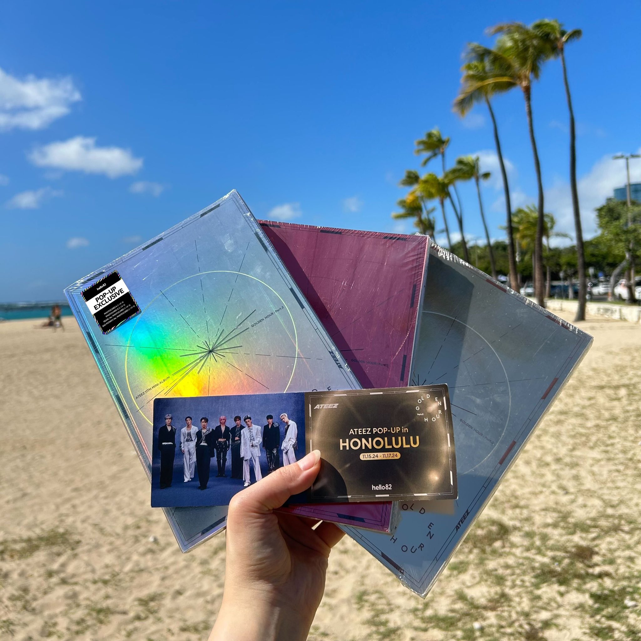 ウヨン ATEEZ POP-UP exclusive hello82 ラキドロ ATEEZ - GOLDEN HOUR : Part.2 – hello82.shop