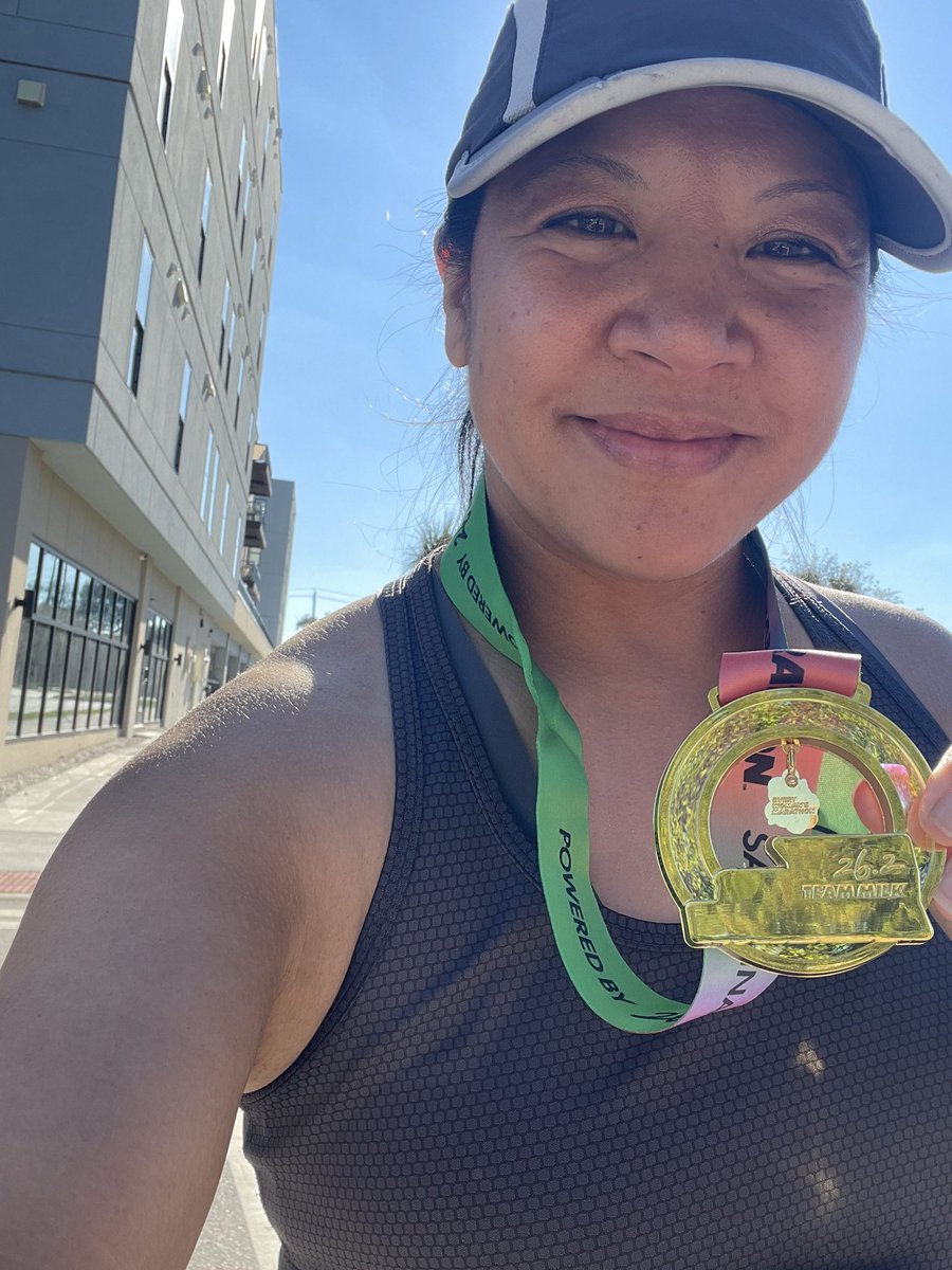 Honored to run the Every Women’s Marathon in Savannah, GA. 💪💖 It wasn’t just about running—it was a celebration of strength, perseverance, and women supporting women. Grateful 🙏🌿🏃‍♀️
#TeamMilk 🥛 #everywomansmarathon #SavannahGA #StrongWomenRun #RunInspired