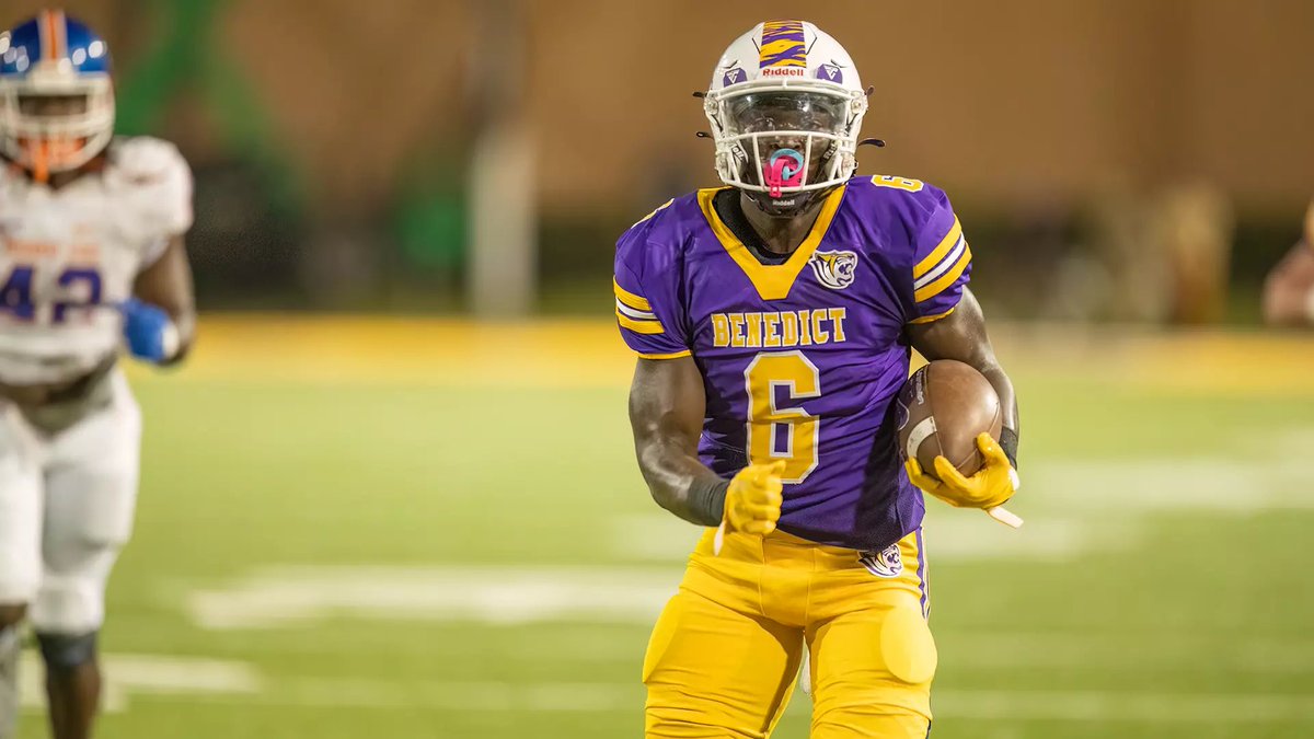 Ben Tyner (@bentyner11) on Twitter photo ALL GLORY TO JESUS!!! I am excited to announce that I have received an offer from Benedict College!! Thank you <a href="/coachrdickerson/">Ron Dickerson Jr</a> for the opportunity!
<a href="/DaVonSmith11/">Coach Smith🙏🏾</a> <a href="/CoachClayton75/">Stan Clayton</a> <a href="/CoachShake1k/">Shannon “Shake” Showers</a> <a href="/CoachJSand21k/">Jarrod Sanders Jr.</a> <a href="/BigCoachCamp/">Jonah Campbell</a> <a href="/PaceHSfootball/">Pace High Football</a> <a href="/GoTigers_FB/">Benedict College Football</a> ALL GLORY TO JESUS!!! I am excited to announce that I have received an offer from Benedict College!! Thank you <a href="/coachrdickerson/">Ron Dickerson Jr</a> for the opportunity!
<a href="/DaVonSmith11/">Coach Smith🙏🏾</a> <a href="/CoachClayton75/">Stan Clayton</a> <a href="/CoachShake1k/">Shannon “Shake” Showers</a> <a href="/CoachJSand21k/">Jarrod Sanders Jr.</a> <a href="/BigCoachCamp/">Jonah Campbell</a> <a href="/PaceHSfootball/">Pace High Football</a> <a href="/GoTigers_FB/">Benedict College Football</a>