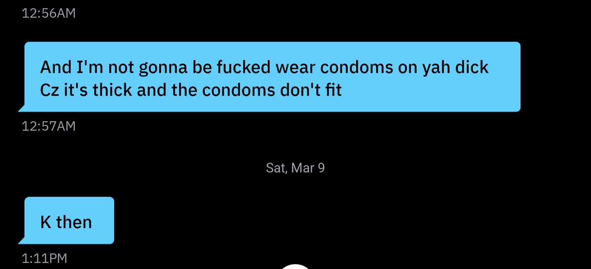 Transhunter2's tweet image. I always practice safe sex. Amazed how many people on these apps want a stranger to go raw. He was upset with me lol