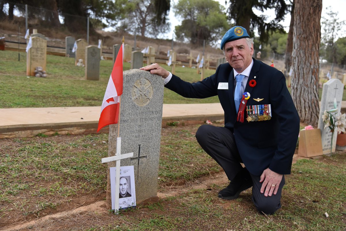 VeteransENG_CA's tweet photo. Revisiting Cyprus.
Last week, a delegation of Veterans visited #Cyprus, to mark the 60th anniversary of UN peacekeeping in the Mediterranean country.
Lest we forget.
#InTheServiceOfPeace
#CanadaRemembers https://t.co/nygGs8svnp