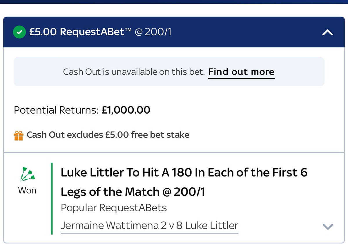 herewasrob's tweet image. Peep the free bet