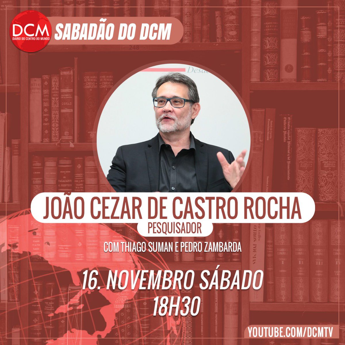 joaocezar1965's tweet image. Daqui a pouco, às 18h30, converso com o Thiago Suman e o @pedrosolidus : a pauta, no calor da hora, a urgência do momento. Lobo solitário? Ou ponta de lança de uma cadeia cujo ponto de partida tem nome próprio e CEP facilmente localizável? Vamos trocar ideias?