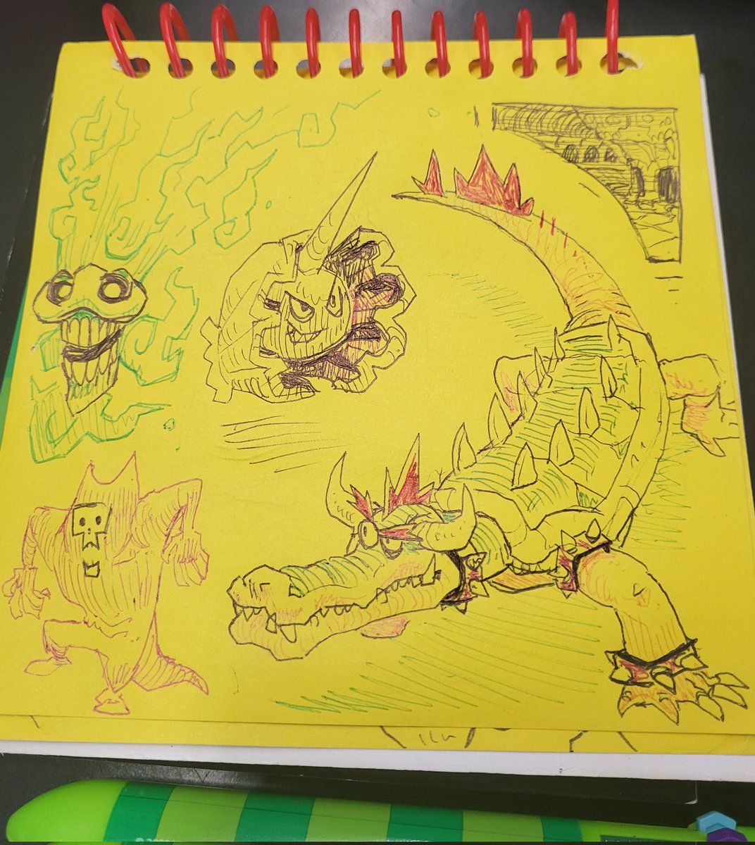 Work doodles