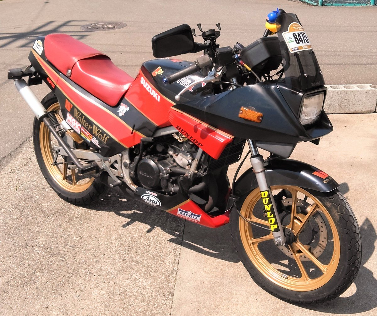 xjrxMHTamYN2ldR's tweet photo. #SUZUKIのバイクは永久に不滅だと思う人は愛車を貼る
#RG125Γ
#NF11F
いずれも過去の(^_^;) https://t.co/udQgqaVDsB