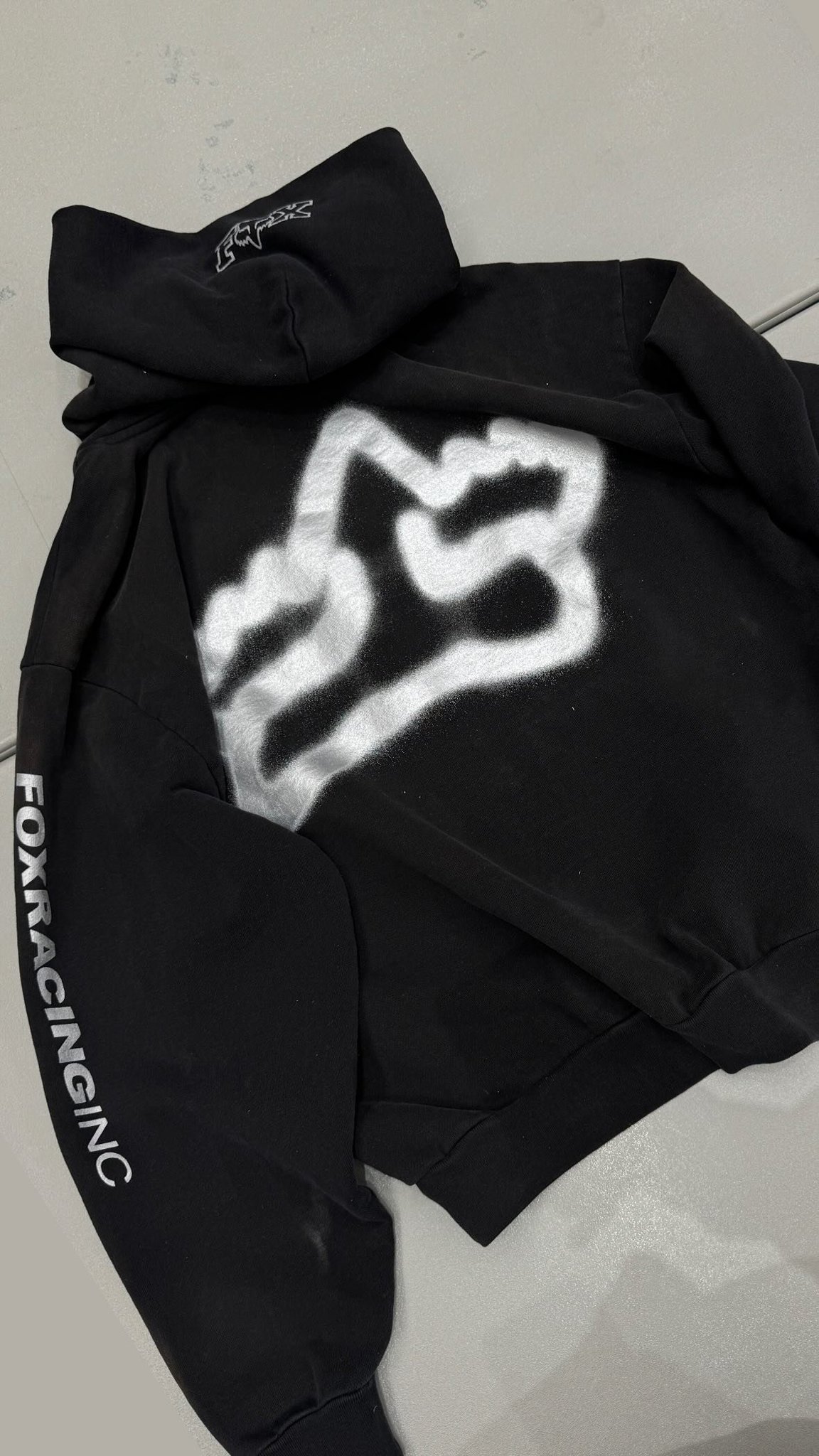 パーカー・フーディ Travis Scott Cactus Jack Fox Racing Hoodie Cactus Jack by Travis Scott x Fox Racing Hoodie I 'Black