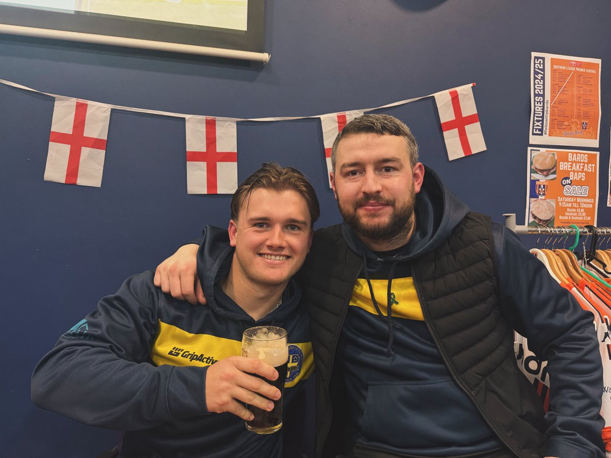 How good were these 2 today 👏👏 

The skipper &amp; todays MOTM the imperious <a href="/mattywoodley/">Matty Woodley</a> who was different class at left back

So many great performances across the team! 🟡🔵