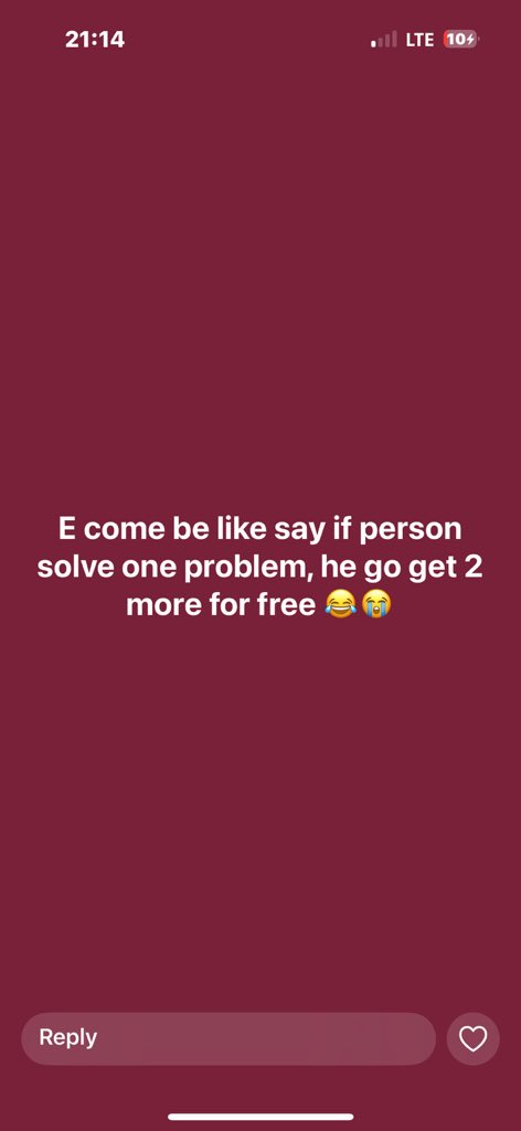 Cleverlydey4u's tweet image. This one no be meme o 😂😂😭