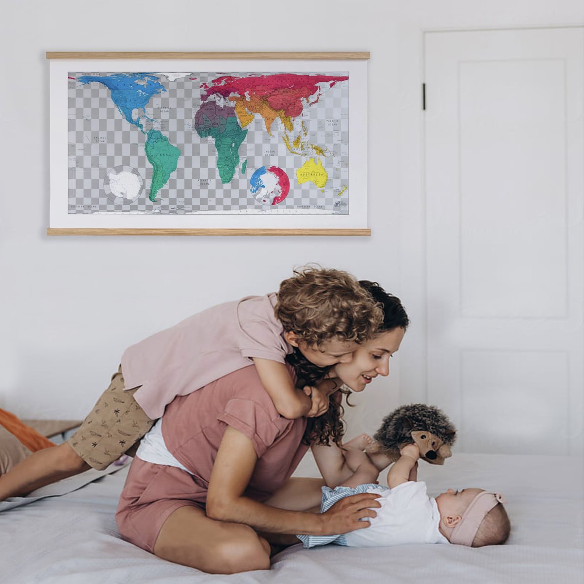 Futuremaps's tweet image. Bring learning to life at home with our stunning maps! 
More than just decor, our maps add a unique visual and educational touch to any room. 
▶︎  bit.ly/3QNytCF
#FutureMapping #WorldWallMap #EducationalArt #MapWallArt #FamilyLearning #ConversationStarter