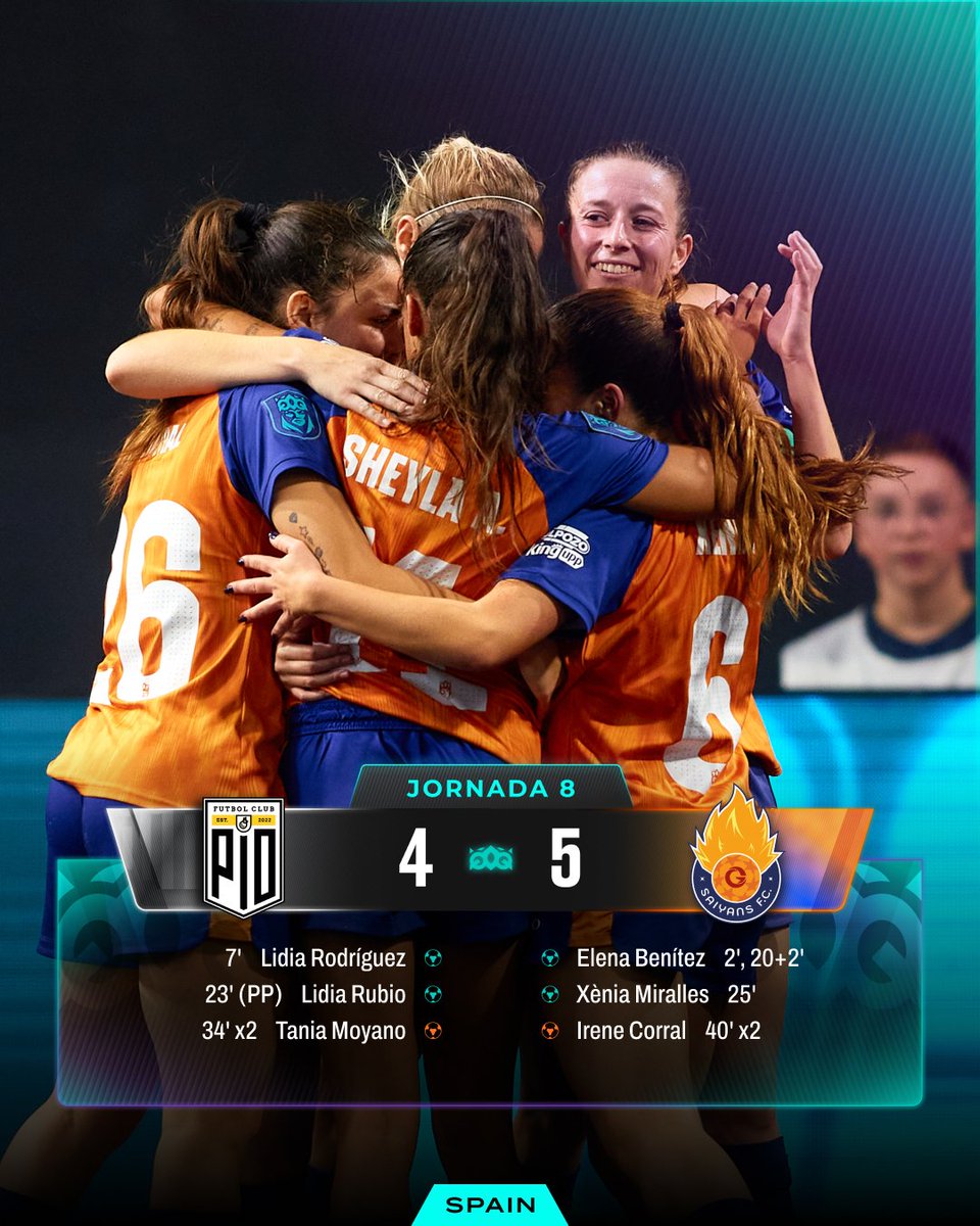 Final de infarto que se acaba llevando <a href="/Saiyans_FC_/">Saiyans FC 🧡💙</a> ☄️

#QueensLeague #Oysho
