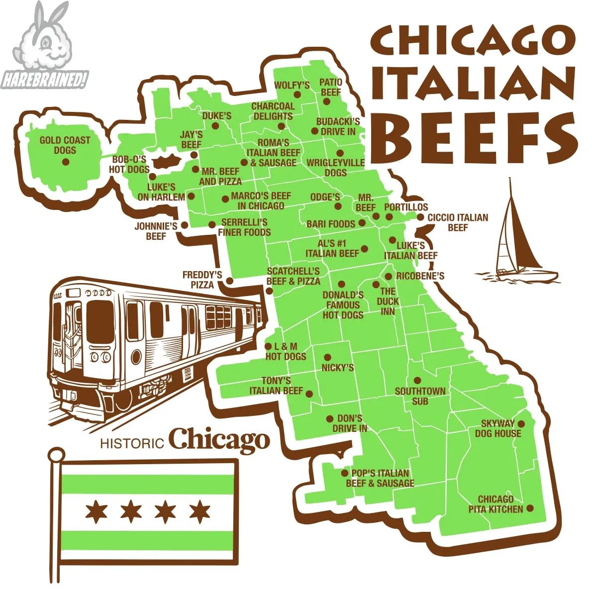 HarebrainedInc's tweet photo. I lied. Here’s two other essential Chicago maps. https://t.co/z3jB223HQ7