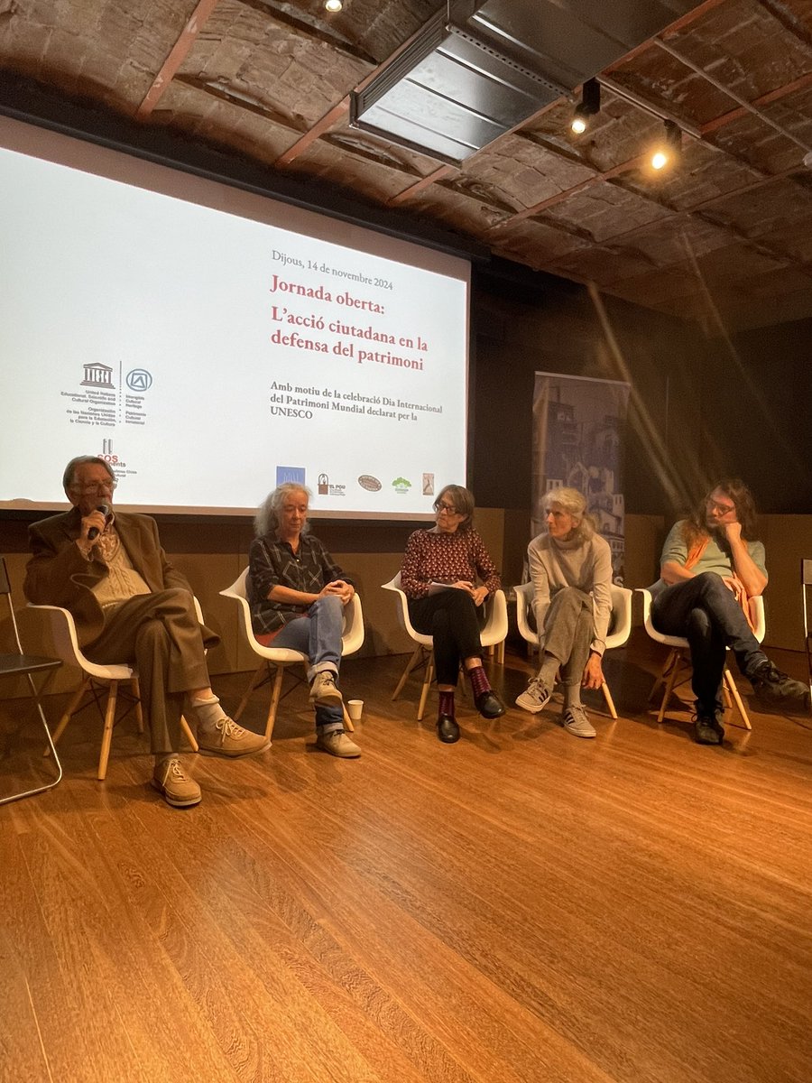 Un altre és el de protegir els nostres barris, vil·les i ciutats, cosa que seria impossible de fer sense la societat civil organitzada!

Gràcies a <a href="/SosMonuments/">Sos Monuments</a> per recordar-nos-ho el passat dijous al <a href="/COACatalunya/">Col·legi d’Arquitectes de Catalunya</a>