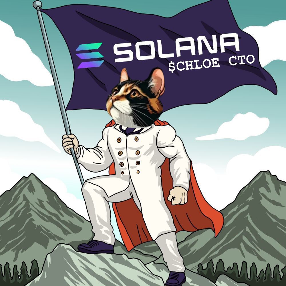 eth_amun's tweet image. Not telling everyone about $Pnut’s sister, $Chloe the cat, is absolutely crazy.

@peanutchloesol #chloe