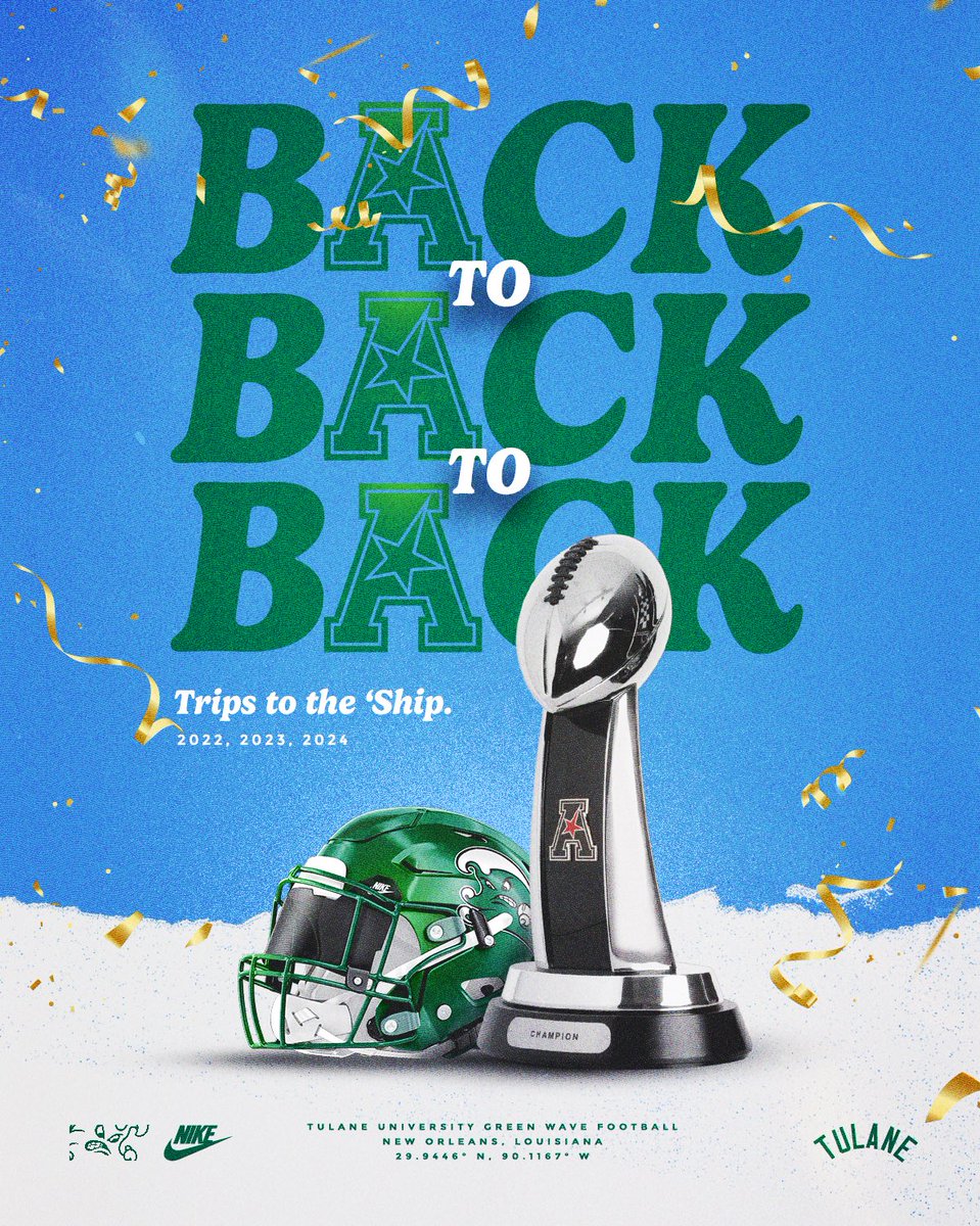 Tulane Football tweet media