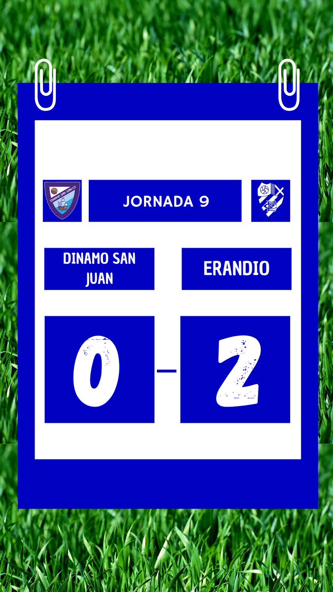 Jornada 9. Final.

⚽️Erregue
⚽️Josu

Ilusio berri bat, herriaren harrotasuna 💙