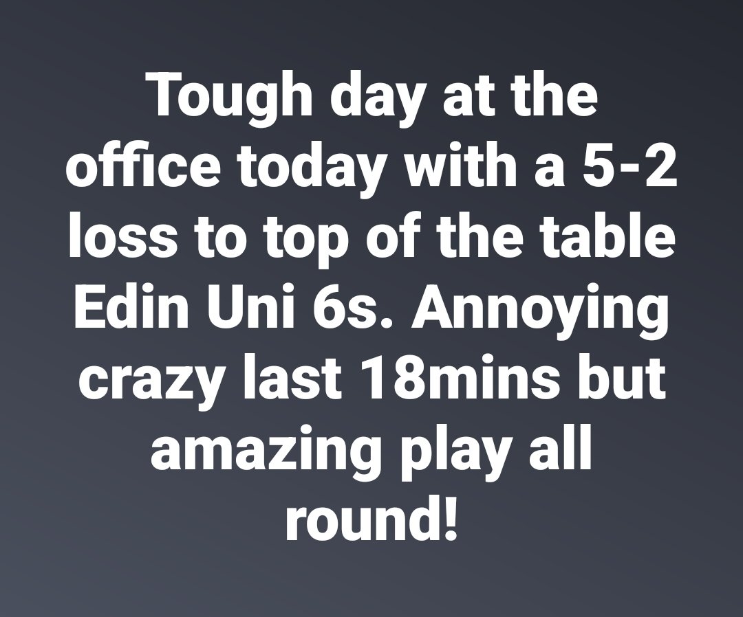 @CastleHockeyEdin (@castlehockeyed) on Twitter photo Lots of ice packs required today, a real battle but another great team effort!
<a href="/ScottishHockey/">Scottish Hockey</a> #ScottishHockey #Hockey Lots of ice packs required today, a real battle but another great team effort!
<a href="/ScottishHockey/">Scottish Hockey</a> #ScottishHockey #Hockey