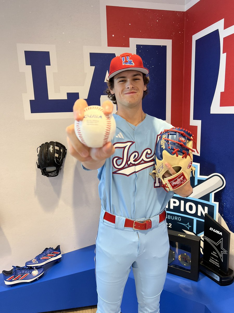 McCannLibby2's tweet image. Excited to announce my commitment to Louisiana Tech University! I would like to thank the coaches at Navarro and Louisiana Tech for believing in me as well as my family, friends and coaches along the way. 🔵🔴
Proverbs 3:5