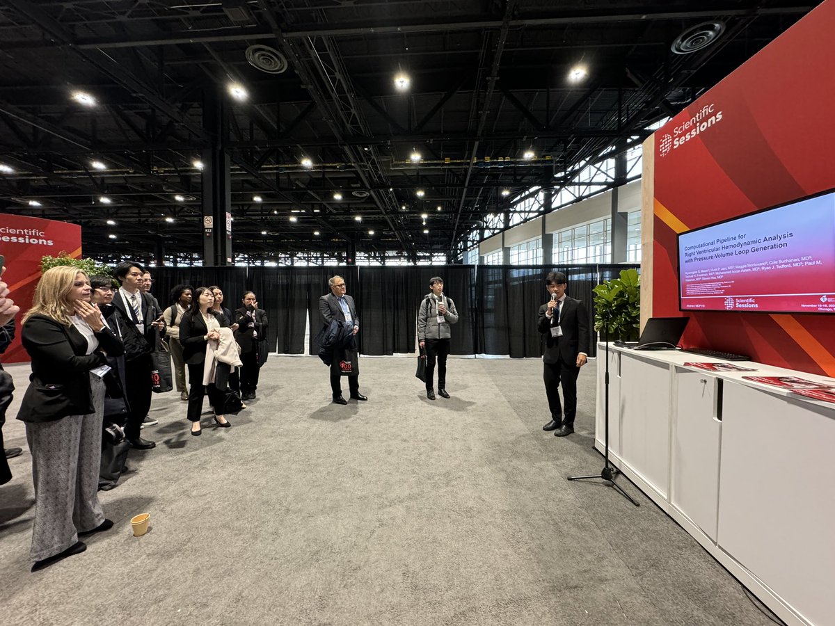 Steven Hsu (@stevenhsu_md) on Twitter photo Kudos to ⭐️ <a href="/JohnsHopkins/">Johns Hopkins University</a> undergrad & future doctor Sun Moon on his fantastic work and presentation at #AHA24 today! Kudos to ⭐️ <a href="/JohnsHopkins/">Johns Hopkins University</a> undergrad & future doctor Sun Moon on his fantastic work and presentation at #AHA24 today!