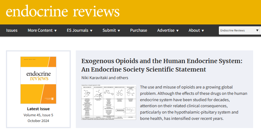 Niki Karavitaki (@karavitaki_niki) on Twitter photo “Exogenous Opioids and the Human Endocrine System: An Endocrine Society Scientific Statement” has been selected as the Endocrine Reviews Featured Article this week doi.org/10.1210/endrev… Many thanks to my co-authors! <a href="/TheEndoSociety/">Endocrine Society</a> <a href="/ESEndocrinology/">European Society of Endocrinology (ESE)</a> <a href="/UoB_MSS/">Metabolism and Systems Science (MSS)</a> <a href="/BHPComms/">Birmingham Health Partners</a> <a href="/uhbtrust/">University Hospitals Birmingham</a> “Exogenous Opioids and the Human Endocrine System: An Endocrine Society Scientific Statement” has been selected as the Endocrine Reviews Featured Article this week doi.org/10.1210/endrev… Many thanks to my co-authors! <a href="/TheEndoSociety/">Endocrine Society</a> <a href="/ESEndocrinology/">European Society of Endocrinology (ESE)</a> <a href="/UoB_MSS/">Metabolism and Systems Science (MSS)</a> <a href="/BHPComms/">Birmingham Health Partners</a> <a href="/uhbtrust/">University Hospitals Birmingham</a>