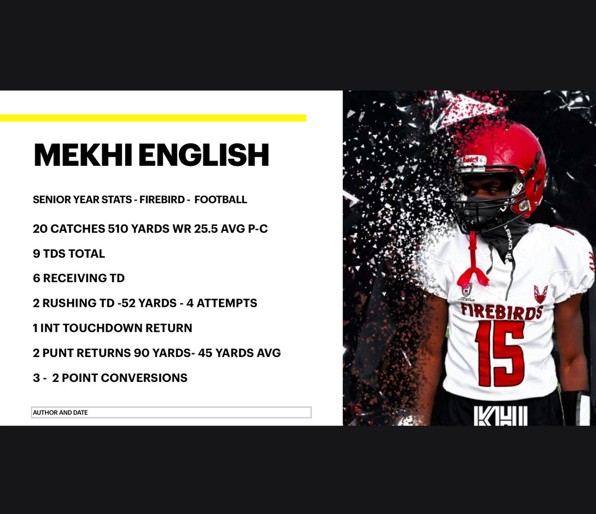 Mekhi_English's tweet photo. My senior year stats , Like all versatile style players I believed I could have done more. I'm just competitive like that, https://t.co/Namwoofqvy