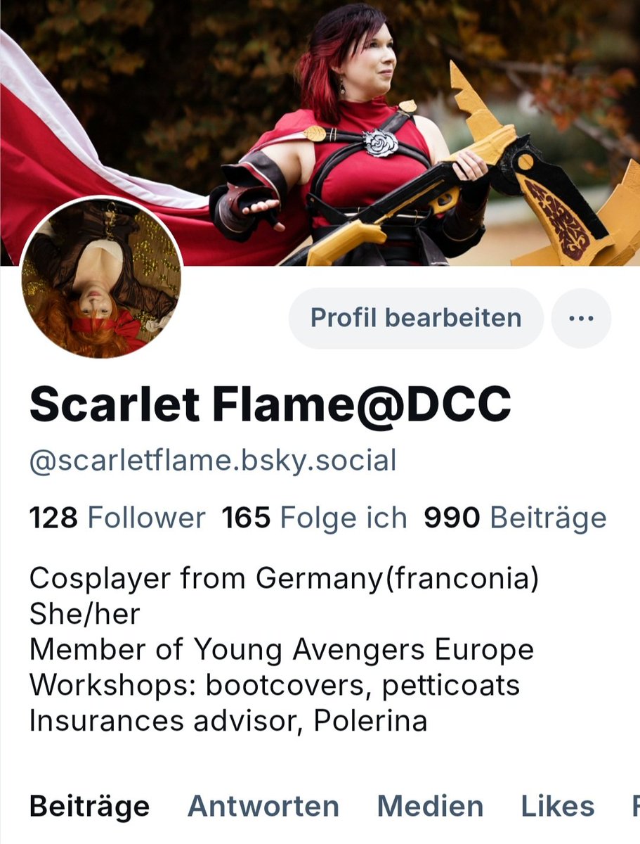 ScarletsFlame's tweet image. My b*uesk* Account 
Hope to find many of you there
