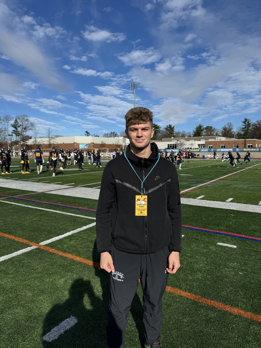 Tyler Huseth (@tyler_huseth) on Twitter photo Thanks <a href="/Coach_Kessel20/">Nik Kessel</a> for the game day invite. Had an amazing time experiencing the game day environment and seeing what Merrimack was about. Thanks <a href="/Coach_Kessel20/">Nik Kessel</a> for the game day invite. Had an amazing time experiencing the game day environment and seeing what Merrimack was about.