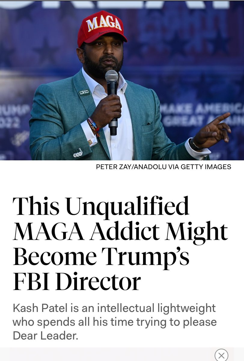 RoWordsworth's tweet image. #panicmode has set in…. These #MSM surrogates of the deep state are afraid of losing control and funding

#KashforFBI may not even be the candidate #Trump chooses… but make no mistake, he is more than qualified to dismantle their bullshit