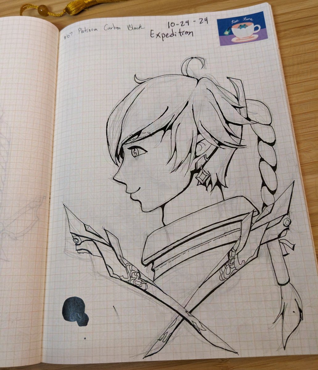 takingelless's tweet image. week3-4 #Inktober 
the #scions arc aha--
1/3