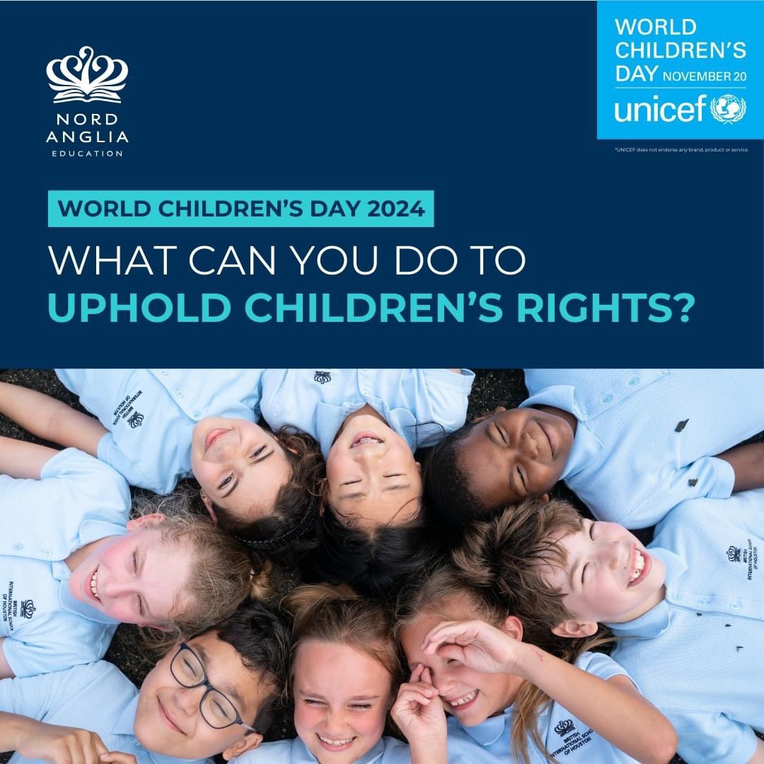BISHouston's tweet image. 👩🎓✨ Students making a difference, one idea at a time! Today’s spotlight is on their eco-friendly initiatives, showcasing creativity and care for our planet. Together, they’re building a brighter future for all children. 🌱
Let’s keep the spirit of #NAEWorldChildrensDay alive! 💙