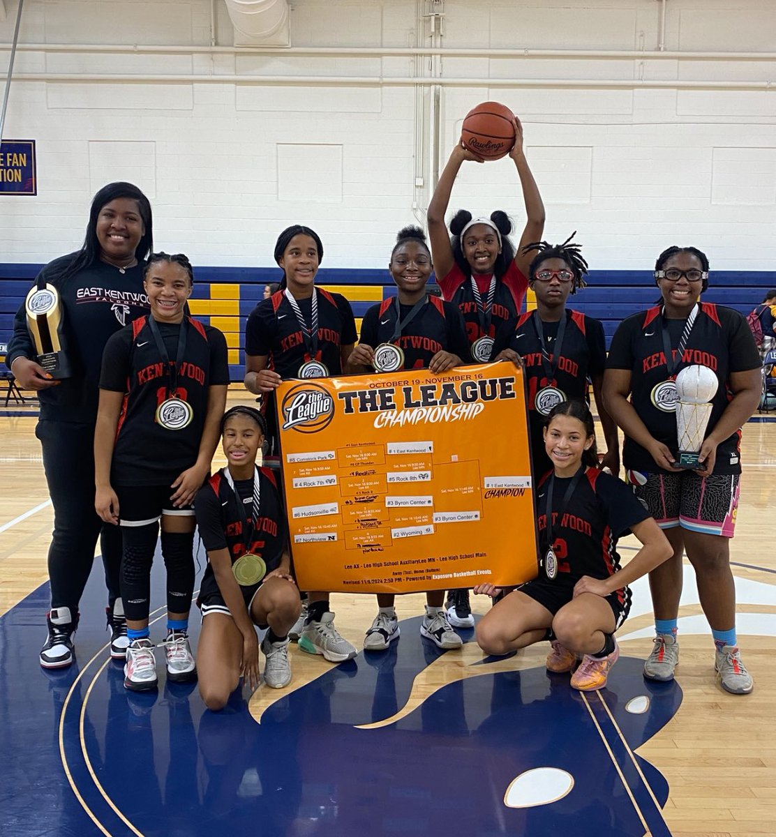 Audrey2031_WNBA's tweet image. EK #ChampTalk🏆 (9-0) Undefeated Winter Season @Grassrootstourn ‼️