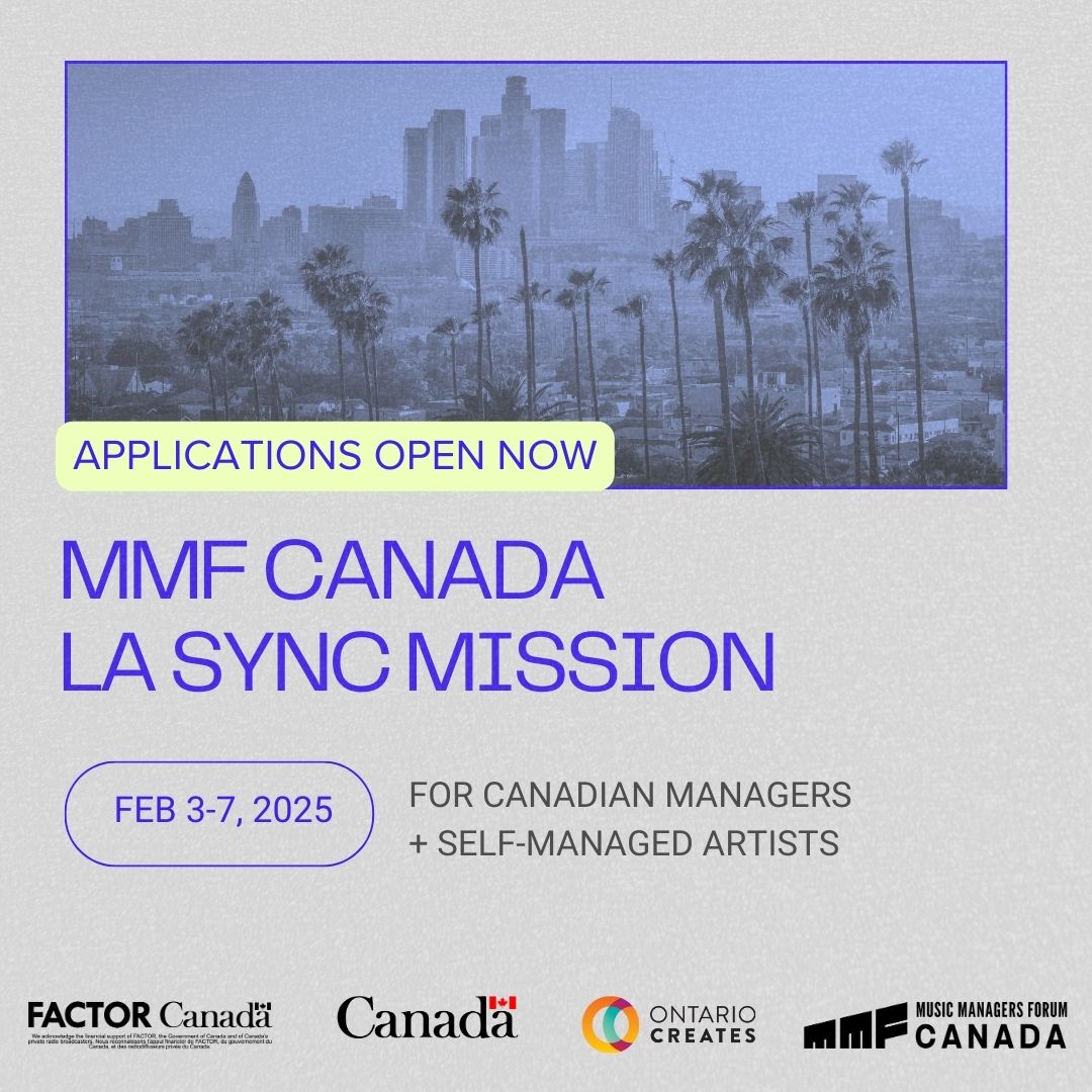Apply now to be part of our next MMF Canada Export Mission in Los Angeles on February 3 to 7, 2025! Please read more about the mission, funding information, and eligibility details before applying: mmfcanada.ca/event-manager/…

Deadline: December 1, 2024.
⁠