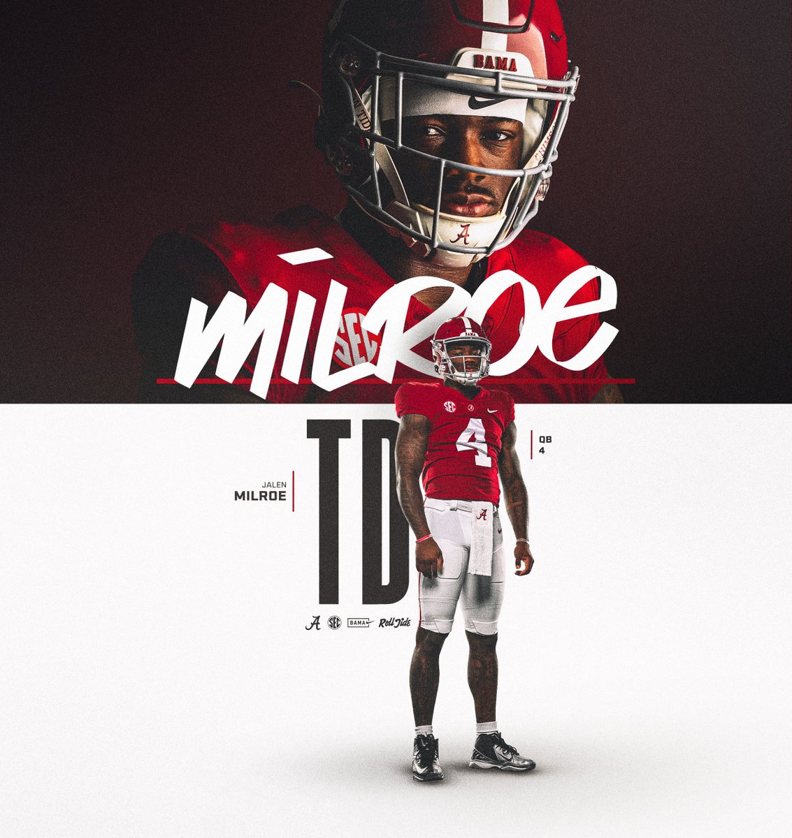 MILROEEEEEEE!!!!!😤
@jalenmilroe

1st Q Bama 7 |  Auburn 0