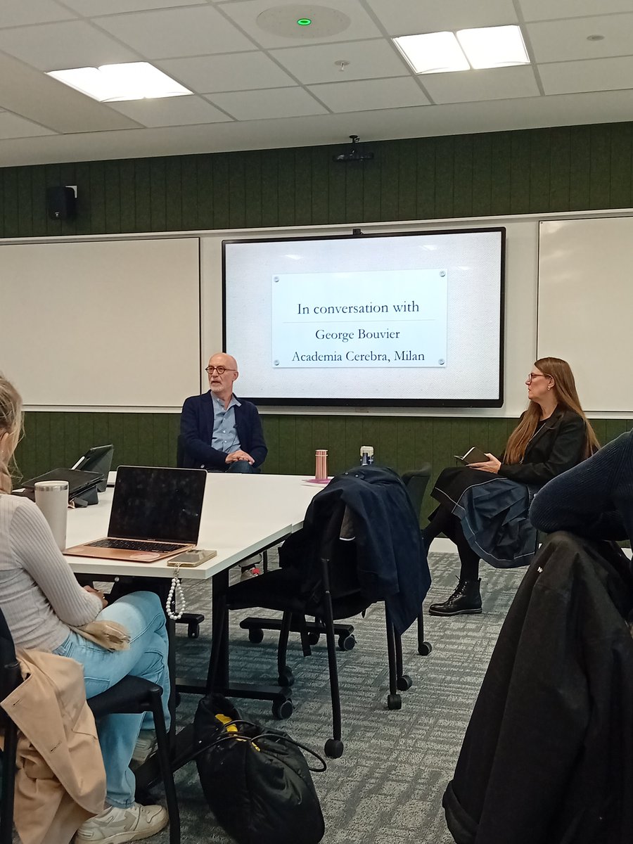 Last week we welcomed <a href="/GeorgeBouvier/">George Bouvier</a> from Academia Cerebra in Milan to discuss luxury fashion brand management in our Industry and Academic Insights series for our MSc Marketing and MSc Management students. academiacerebra.com #luxuryfashion #brandmanagement