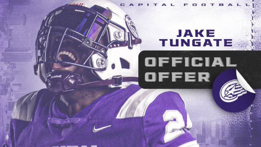 Jake Tungate (@jaketungate) on Twitter photo After talking with <a href="/Coachcalexander/">Charles Alexander</a> I am extremely grateful to say I’ve received an official offer from <a href="/CapitalU_FB/">Capital University Football</a> !! After talking with <a href="/Coachcalexander/">Charles Alexander</a> I am extremely grateful to say I’ve received an official offer from <a href="/CapitalU_FB/">Capital University Football</a> !!
