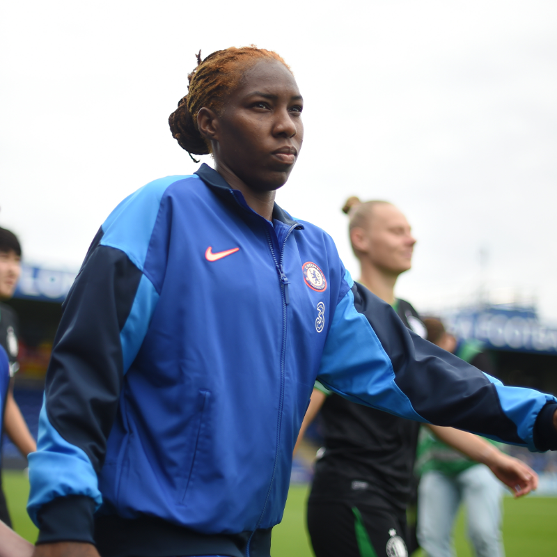 ChelseaFCW's tweet photo. After tonight's win, Sonia Bompastor confirmed that Kadeisha Buchanan has sustained an anterior cruciate ligament (ACL) injury in our previous league fixture.

We're all with you, @KeishaBalla. 💙