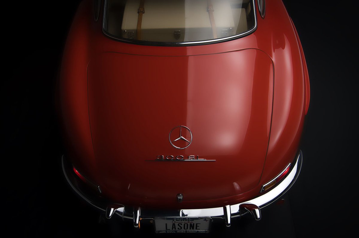 This Mercedes-Benz 300SL Gullwing was the last delivered and later this month it will be looking for a new home. Here’s its story: buff.ly/3YWgwEX.