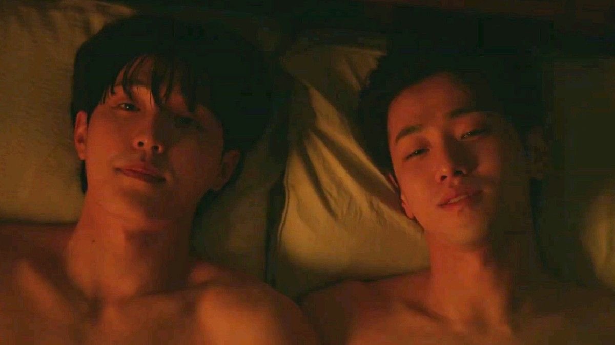 hubboyslove's tweet photo. Produtor de #LoveInTheBigCity revela que existe, dentro de agências, um limite estabelecido de fama para que atores possam atuar em BL.

Segundo ele, quando Nam Yoonsu declarou que faria, investidores preocupados diziam: “Ainda é muito cedo na Coreia”, mas ele foi lá e fez assim mesmo.

Ele destaca o quão importante foi o fato de Nam Yoonsu ser incisivo em querer atuar no projeto e afirma que planejou o drama gay com a esperança de que sirva de trampolim para diretores e atores famosos participarem de romances queer. Ele espera que agora aquilo que víamos em filmes independentes avance para o mainstream.