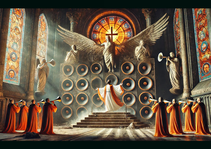 Jamsphere's tweet photo. https://t.co/pSM1CRy1pn, the world's 1st anti-transhumanist church, has a surprising leader: a DJ. ⛪️ Can faith &amp; technology coexist? Read more about this unique movement. #ATHCHURCH #ReligionTechnology #FutureOfFaith - https://t.co/xcG8c4RDKr https://t.co/zRlqOhp6gi