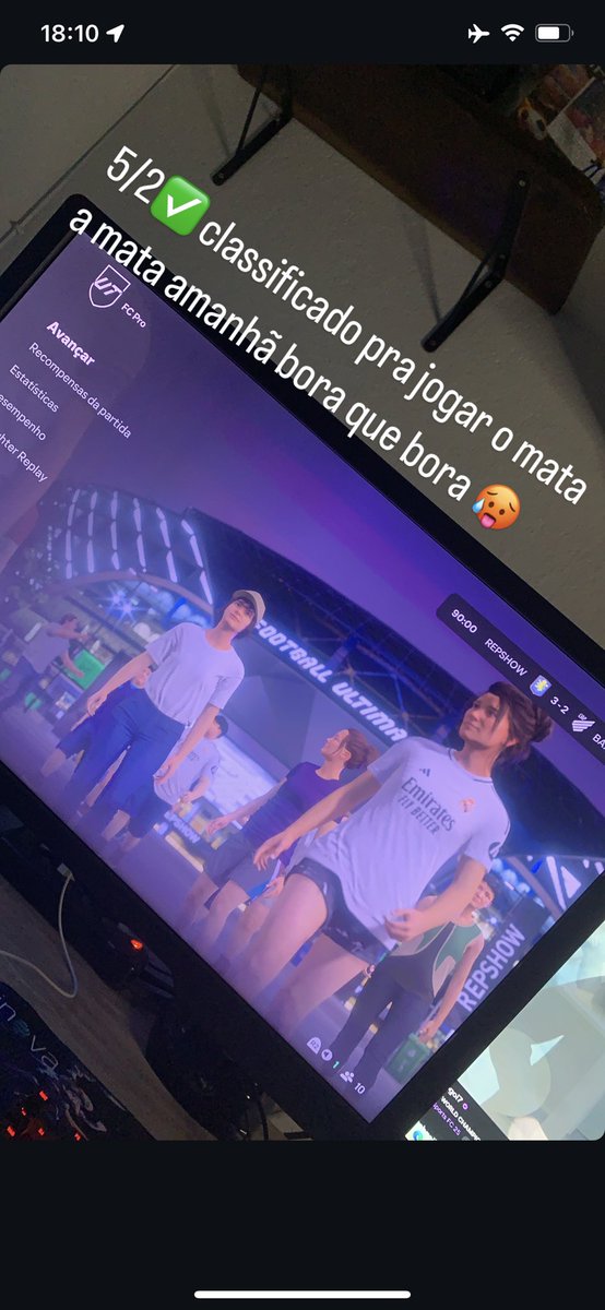 Bora pro mata a mata amanhã 🔥🙅🏻‍♂️