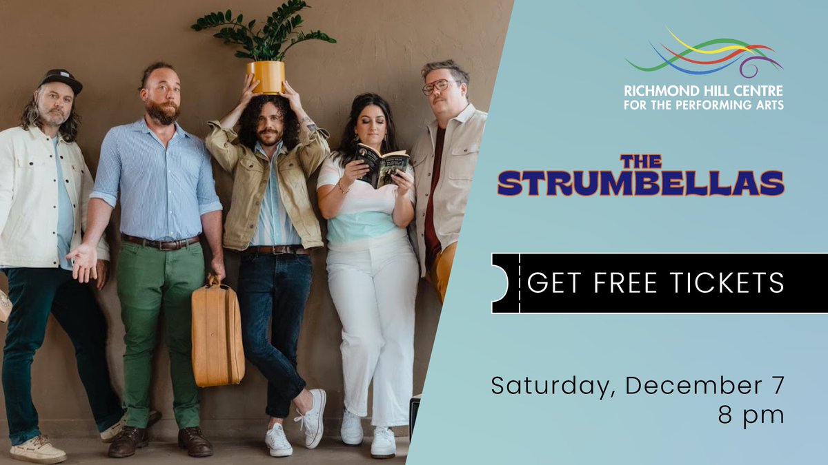 Cosmo Music (@cosmomusic) on Twitter photo We’re giving away 10 FREE tickets to see <a href="/thestrumbellas/">The Strumbellas</a> live at <a href="/RHCPA/">Richmond Hill Centre for the Performing Arts</a> on Saturday, December 7! 🎉 Getting a ticket is easy! Just comment on this post below with a creative reference to a Strumbellas song title 🎟️
#cosmomusic #rhcentre #strumbellas We’re giving away 10 FREE tickets to see <a href="/thestrumbellas/">The Strumbellas</a> live at <a href="/RHCPA/">Richmond Hill Centre for the Performing Arts</a> on Saturday, December 7! 🎉 Getting a ticket is easy! Just comment on this post below with a creative reference to a Strumbellas song title 🎟️
#cosmomusic #rhcentre #strumbellas