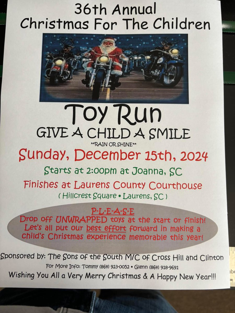 BikerBook4Chari's tweet photo. ❤️❤️❤️
Joanna, South Carolina 

 #motorcycle #charity  #charityevent #toyrun #bikerun #christmas #holiday #toys #kids #children #motorcycles 
#joanna #southcarolina https://t.co/CWk3cgZSiW