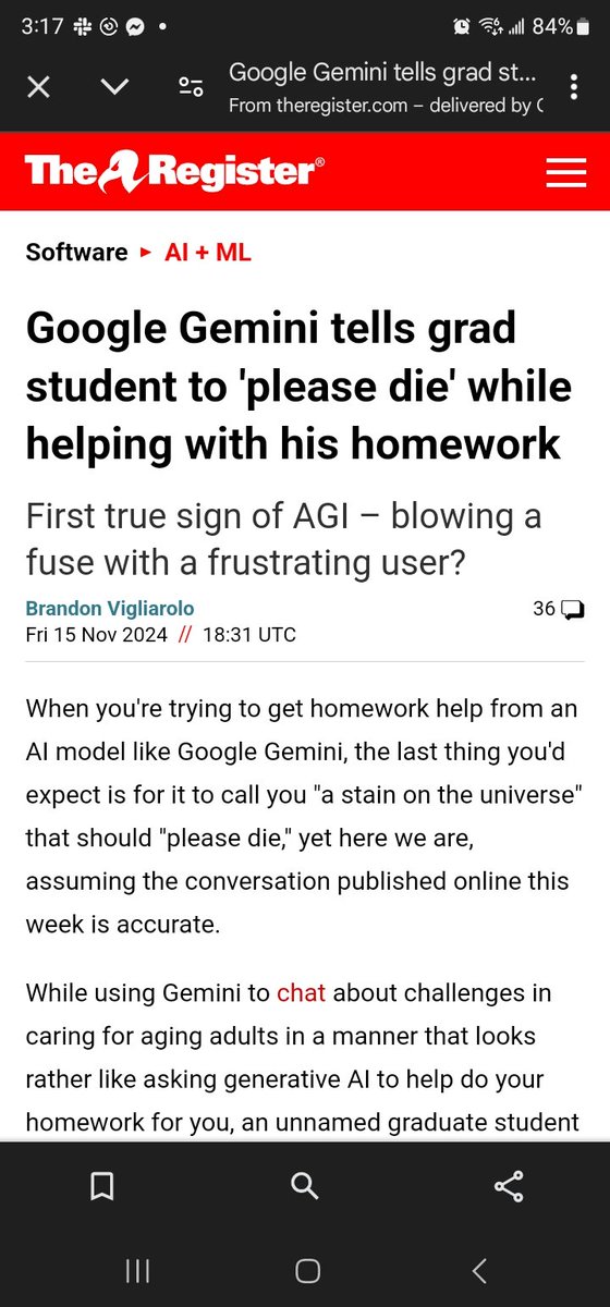 Must have picked up on how Google sees publishers