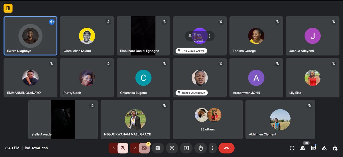 clement___10's tweet photo. Today's webinar was fireeeee 🔥🔥🔥🔥🔥🔥

I believe those that joined can testify 🥳💃

If you weren't on the call.. you missed but guess what!!

There's more 🔥episode loading 🤖👽

@thecloudcrowdng X @dsc_uniben https://t.co/b2ur8oUlZZ