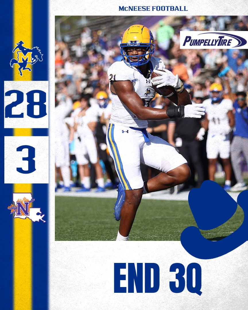 End of 3... Cowboys in control, 28-3.
#GeauxPokes | #WeDat
