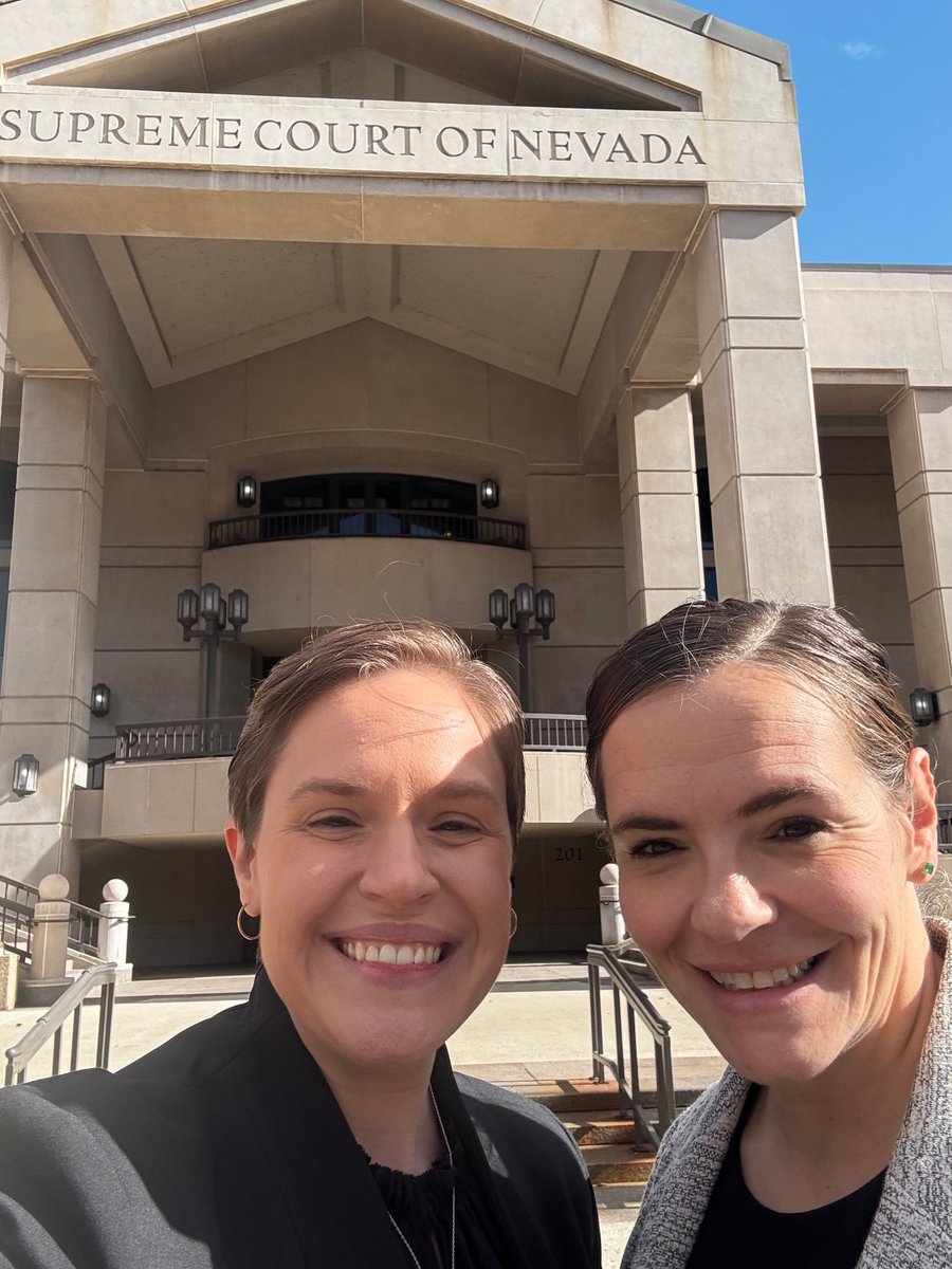 sincitydefender's tweet image. Public Defender Katherine Currie-Diamond was in Carson City on Thursday for an oral argument in front of the Nevada Supreme Court; she did a great job! Public Defender Catherine Wiersch was there to support her. #publicdefenderlife #publicdefenderfamily