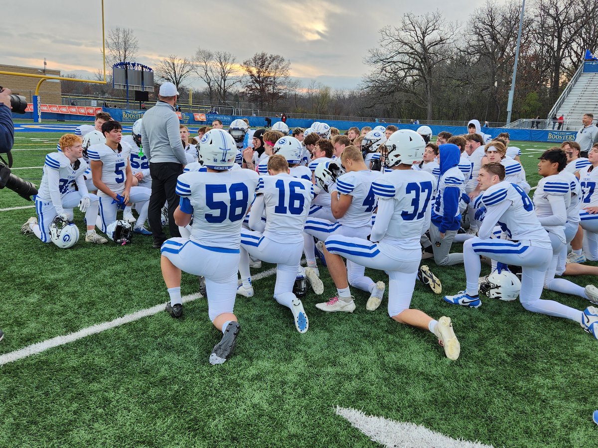Onto the semi finals! 49-14 win vs Lake Forest. Great job Vikings.
