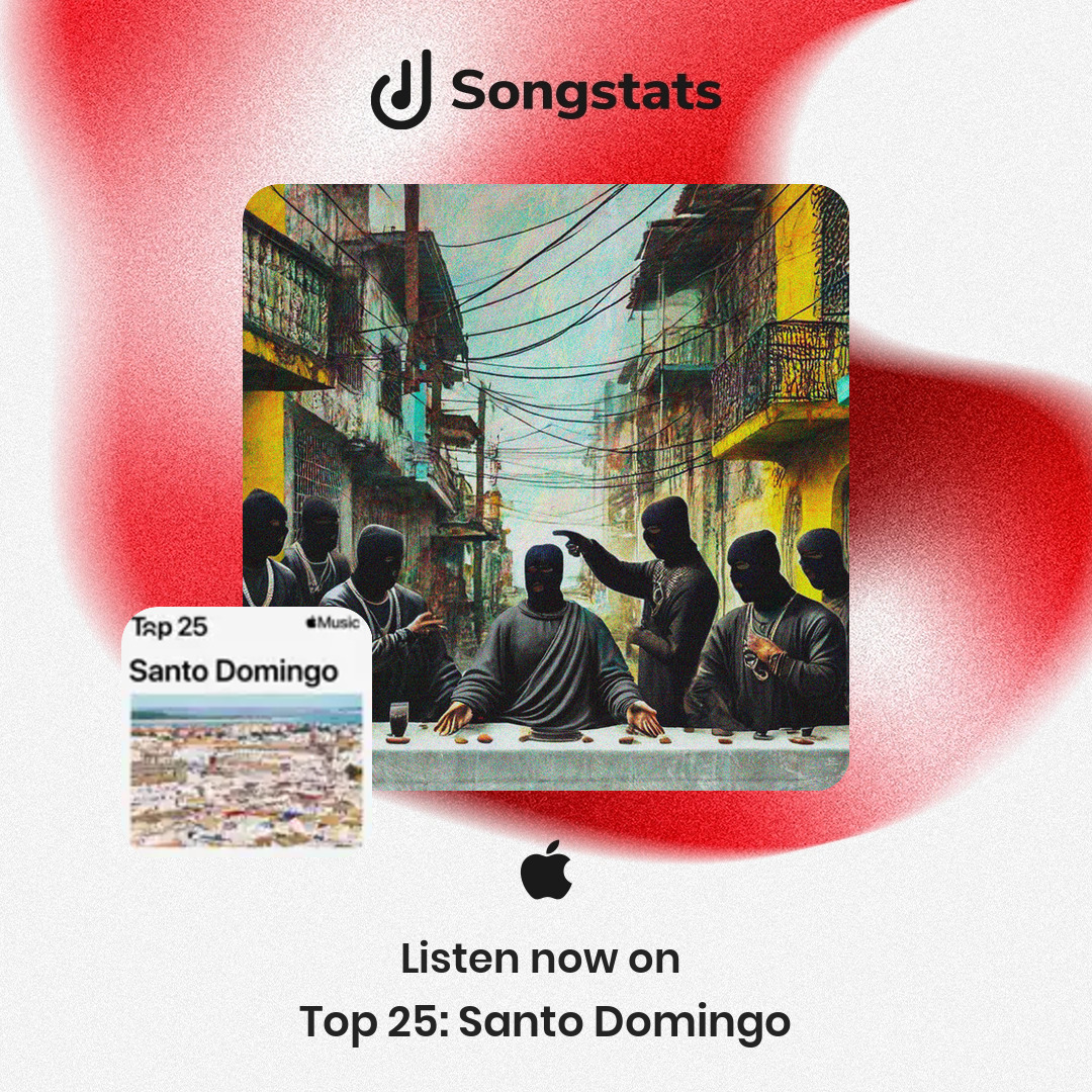 <a href="/ElKenPresidente/">💰</a> Heck yeah! Your track "Diferente" got added to the editorial playlist 'Top 25: Santo Domingo' on Apple Music! Congrats! Make sure to check it out on the Songstats App.