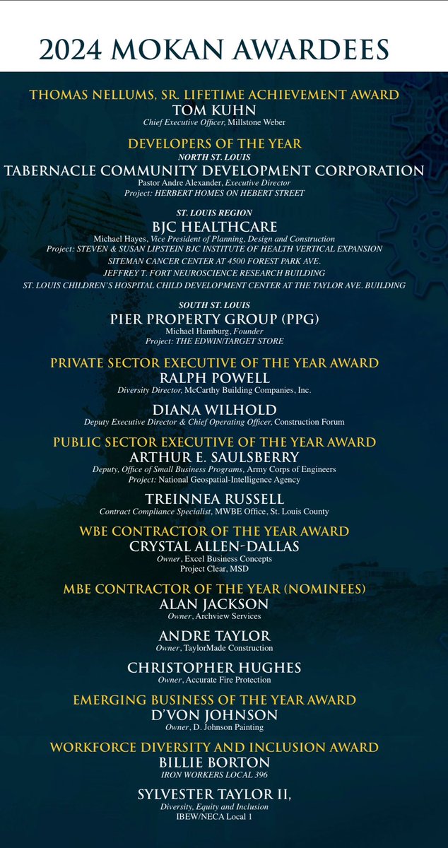 We’re proud to celebrate Sylvester Taylor, Director of DE&amp;I for <a href="/IBEWLocal1/">IBEW Local One</a> and STL NECA, on receiving the 2024 MOKAN Workforce Diversity &amp; Inclusion Award!

Congratulations, Sylvester! Your leadership and vision continue to inspire us all.
