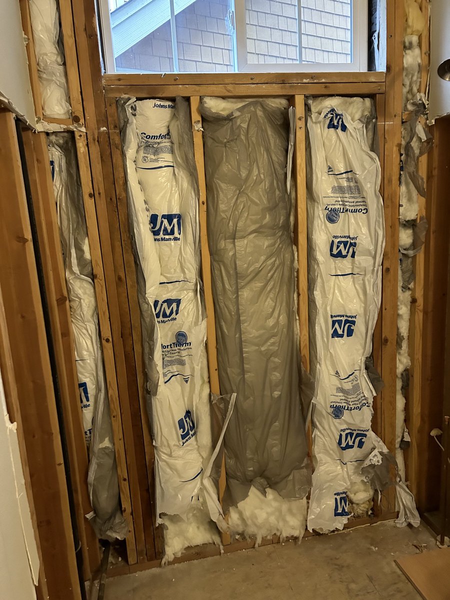 MediawatchNw's tweet image. I only worked on the bathroom reno for four hours today before I pooped out. But it was a critical day because I figured out the last of the technical details and processes. I’ll just keep at it.